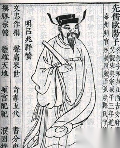 欧阳修书法历史图片
