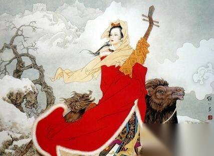 王昭君历史图片