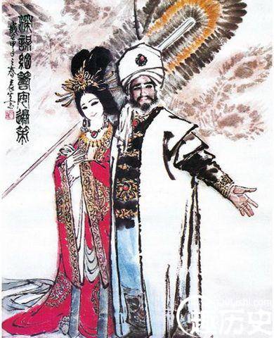 契苾何力历史图片