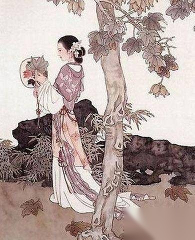西汉李夫人历史图片
