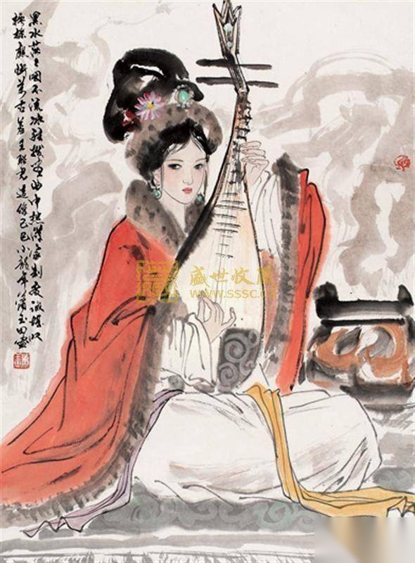 蔡文姬历史图片