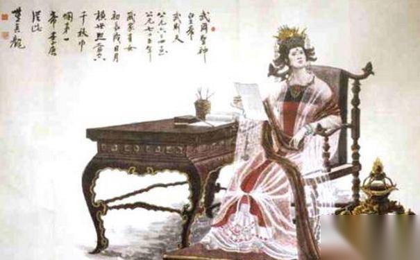 武则天历史图片