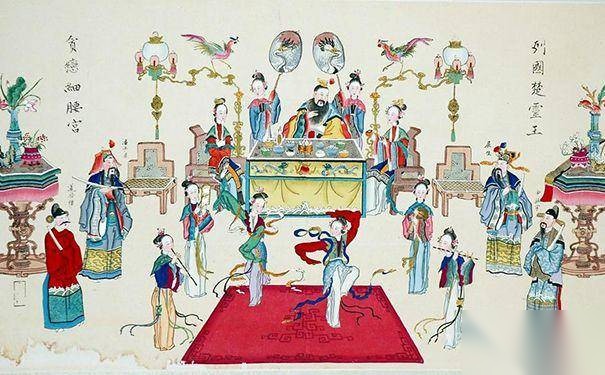 楚灵王历史图片