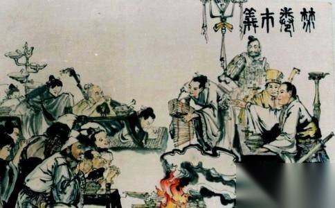 孟尝君与冯谖历史图片