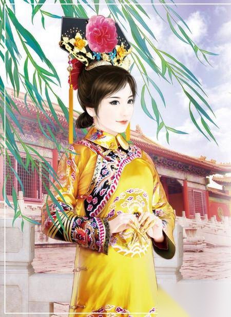 华妃历史图片