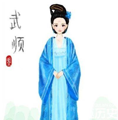 武则天历史图片