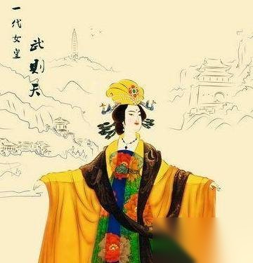 武则天历史图片