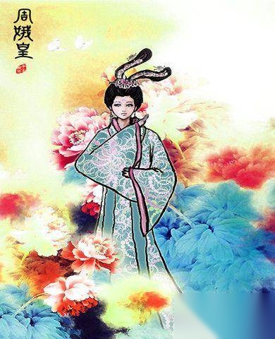 南唐周娥皇历史图片