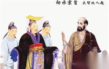 梁武帝萧衍历史图片