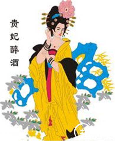 杨贵妃与梅妃历史图片