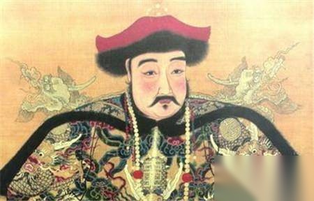 皇太极历史图片