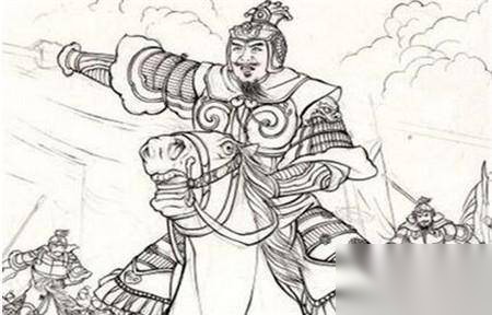 大梁爱国将领王彦章历史图片