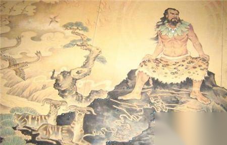 上古大神伏羲历史图片