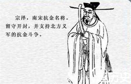 抗金名臣宗泽历史图片