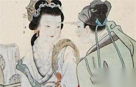 张敞与妻子历史图片