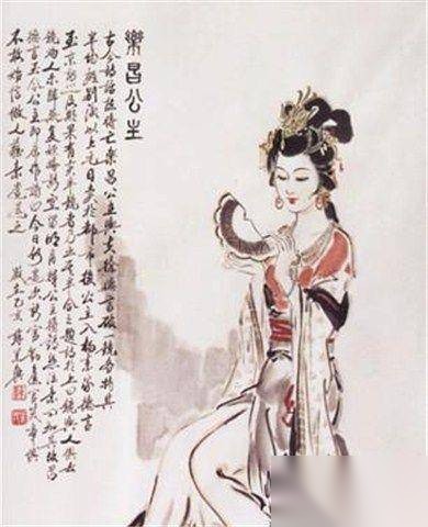 乐昌公主历史图片