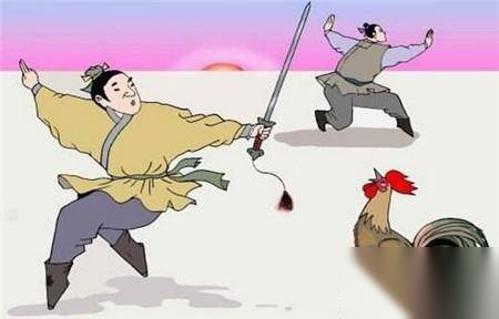 刘琨与祖逖历史图片