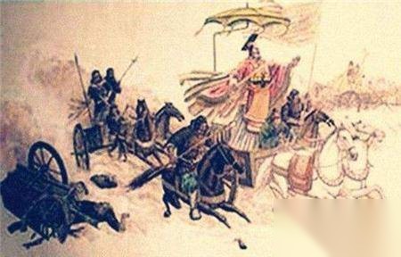 晋文公历史图片