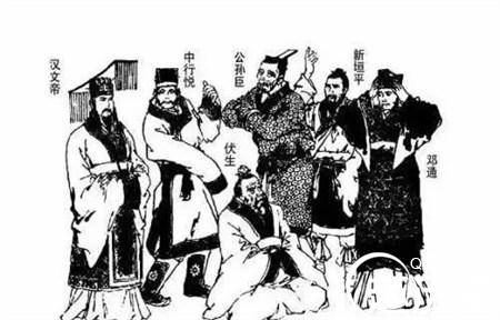 汉景帝历史图片