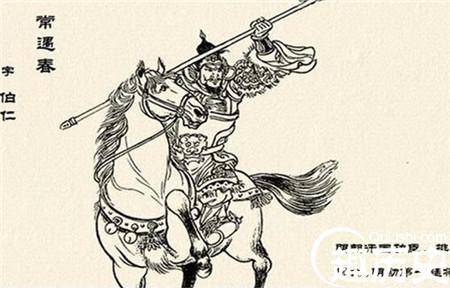 明朝开国功臣常遇春历史图片