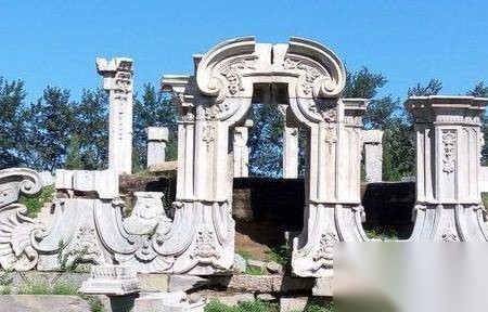 圆明园历史图片