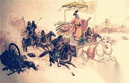 晋文公历史图片