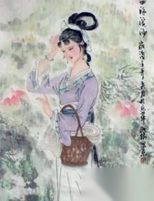 西施历史图片