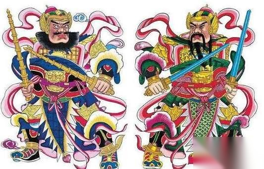 门神历史图片