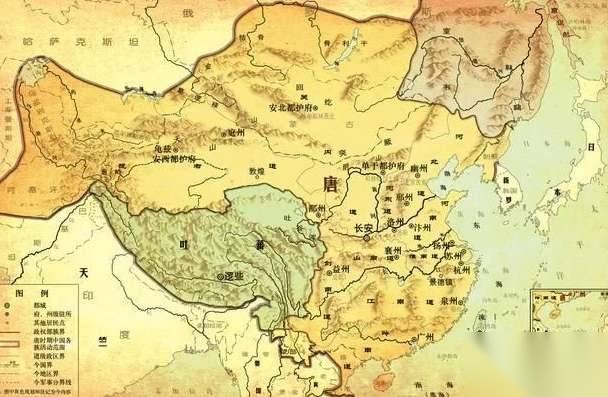 唐朝历史图片