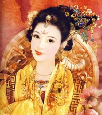 金城公主历史图片