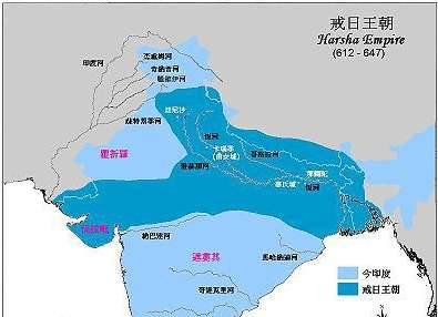 戒日王历史图片