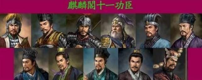 麒麟阁十一功臣历史图片