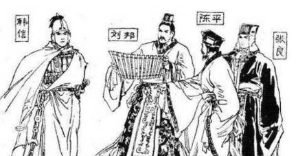 张良历史图片