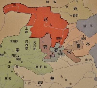 赵武灵王历史图片