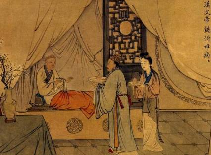 汉文帝历史图片