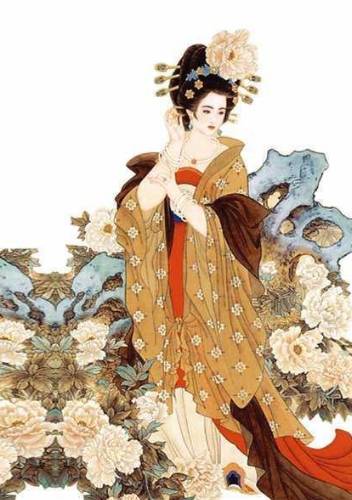 杨贵妃历史图片