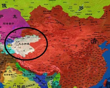 香妃历史图片