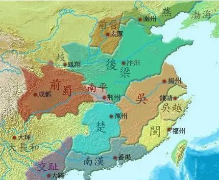 钱镠历史图片