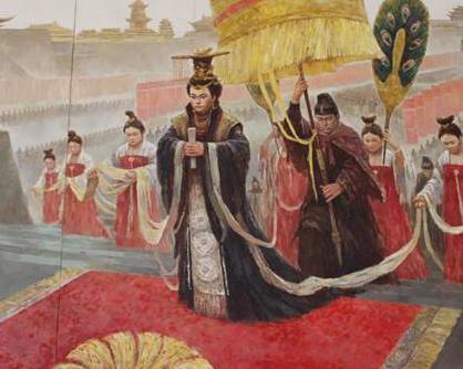 武则天历史图片
