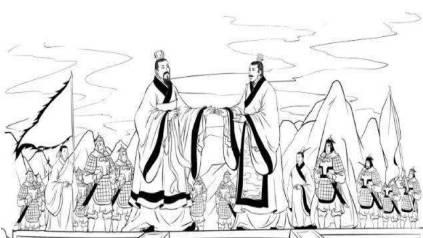 春秋五霸历史图片