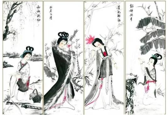 西施历史图片