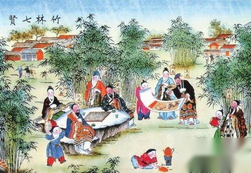 嵇康历史图片