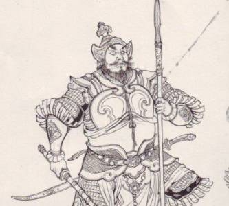 尉迟敬德历史图片