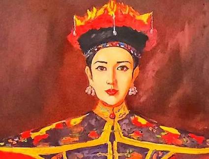 香妃历史图片