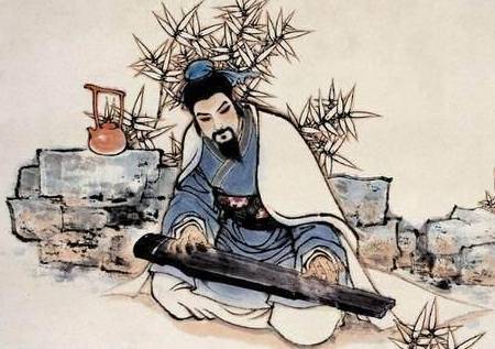 嵇康历史图片