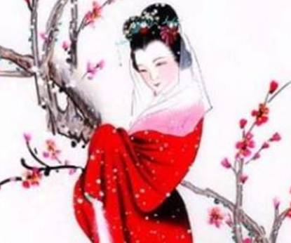 梅妃历史图片