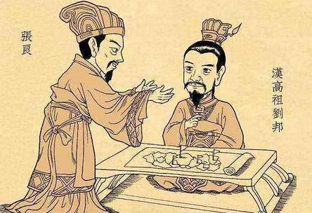 张良历史图片