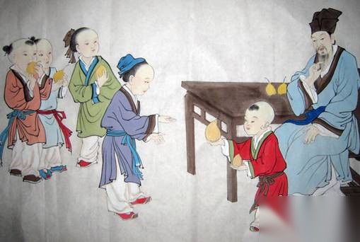 孔融历史图片