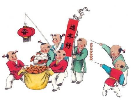 春节历史图片