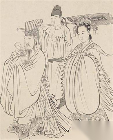 吴道子山水画历史图片